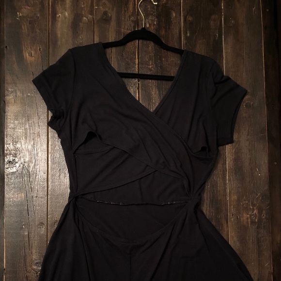 Rue21 Black Cut Out Back Dress - Picture 3 of 4